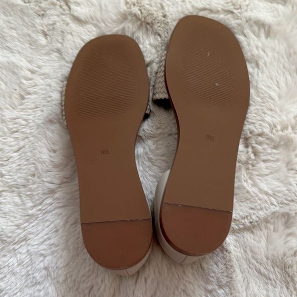 Madewell The Nelda d'Orsay Flat Pale Oyster Size 8.5 - Picture 4 of 7